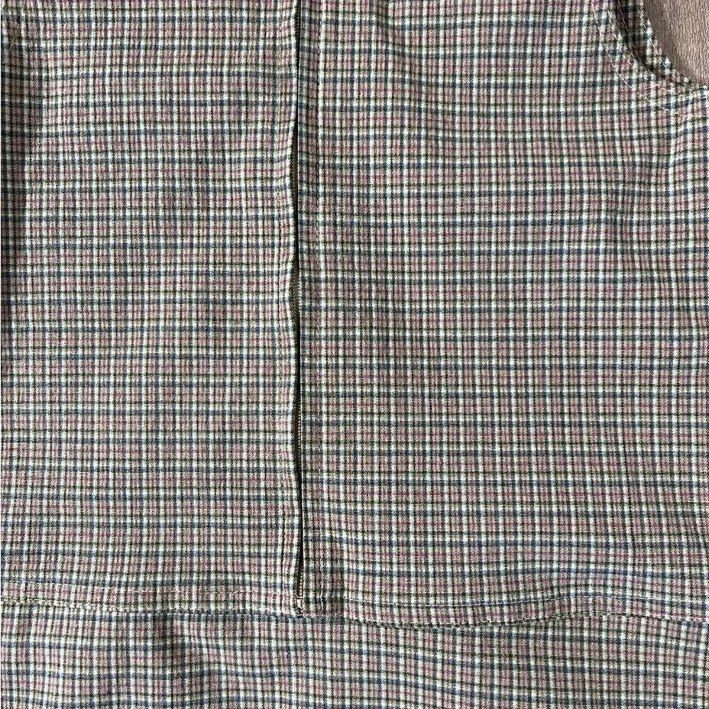 Vintage OshKosh Plaid Jumper Dress - Picture 5 of 10